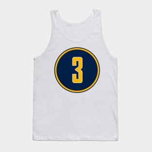 Aaron Holiday Number 3 Jersey Indiana Pacers Inspired Tank Top